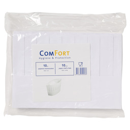 Komfort kochmütze weiß papier 19cm