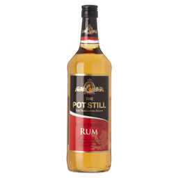 Pot still rum braun
