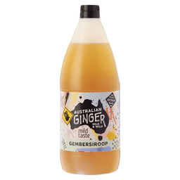 Australian ginger syrup