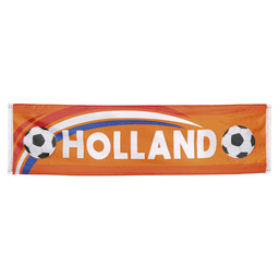 Holland' banner polyester 180x50 cm