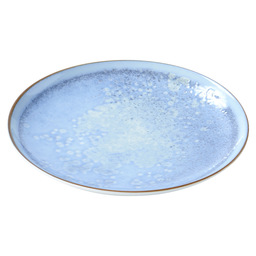 Assiette plate cm 26  moony azzurro
