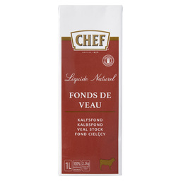 Veal stock chef natural