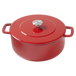 Braadpan dutch oven sous-chef 24cm rood