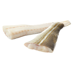 Cod tails skin on