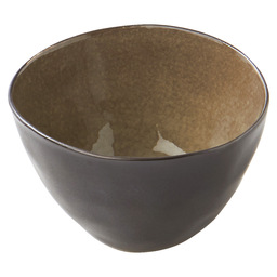 Bowl 10.5x6.5 cm pure grey flamed
