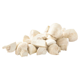 Mushroom white quarter cuts