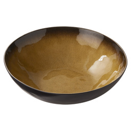 Bowl 26x8.4cm pure green flame