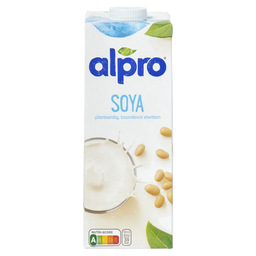 Alpro natural soy drink