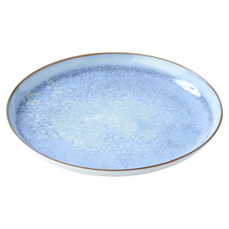 Assiette plate cm 31  moony azzurro