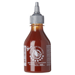 Sriracha chilisaus gerookt