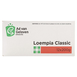 Loempia class. 200 g (emballe p/pce sous