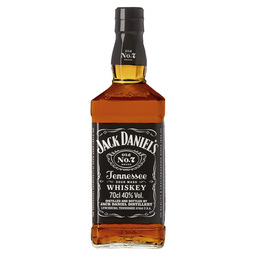 Jack daniel's black  tennessee whiskey