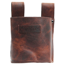 Leather wiper holder loop - brown- gladi