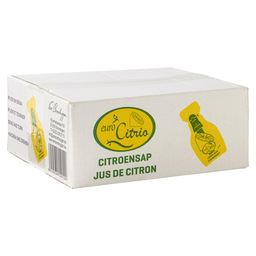 Citroencups 100% citroensap