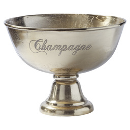 Champagneschaal jadie 46x46x34cm goud