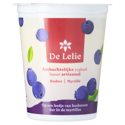 De lelie yoghurt, blueberry