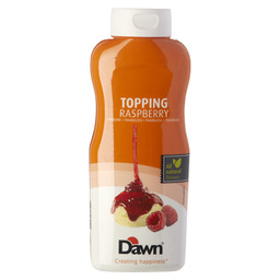 Topping raspberry