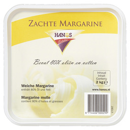 Zachte margarine