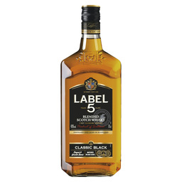 Label 5 scotch whisky