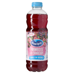 Fruit juice raspberry & cranberry 0% sug