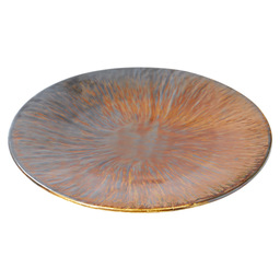 Bord rust copper plat 29cm