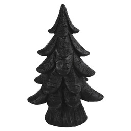Deco kerstboompje glen zwart h20,5cm