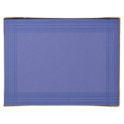Tischset dunicel linnea 30x40cm d.blau