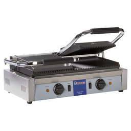 Contact grill double ribbed 3600 w