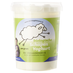 Sheep yoghurt vol bio vreugdehoeve