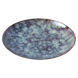 Plate 26cm blue hazy