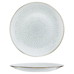 Murano green assiette plate d27,5cm