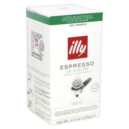Monodoos decafe espresso illy servings