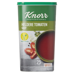 Clear tomato soup 25l