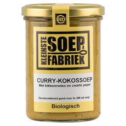 Curry-kokossoep bio