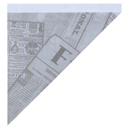 Paper cone k19 newspaper