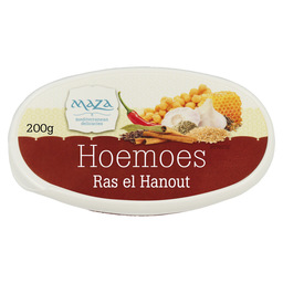 Chickpea paste with ras el hanout