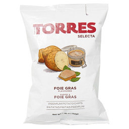 Potato chips with foie gras flavour