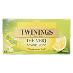 Tea green lemon twinings