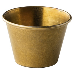 Ramekin gold 6,2x4,3cm 80ml - edelstahl
