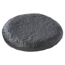 Pillow plate black 11,1 x 2,4 cm