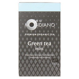 Green tea mint  organic 20x1,5 gr, long