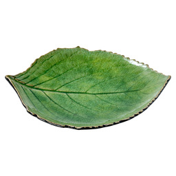 Schaaltje hortensia blad 22cm groen