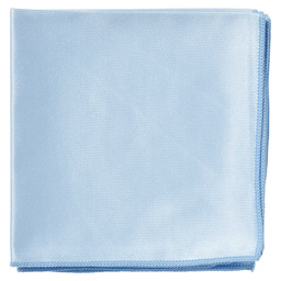 Microvezel glasdoek blauw 40x40cm