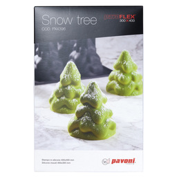 Pavoflex sil. mould snow tree 40x30cm