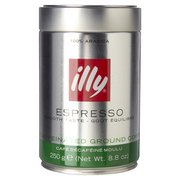 Espresso decaffeinated illy grinded