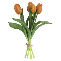 Bouquet de tulipes orange