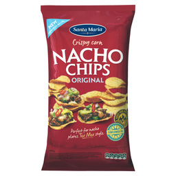 Nacho tortilla chips