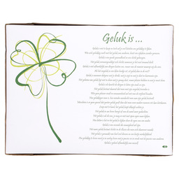 Placemats geluk is... 30x39cm