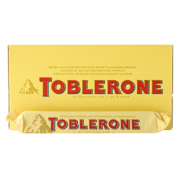 Toblerone counter display box 50gr