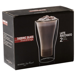 Latte-macchiato-glas 34cl doppelwandig